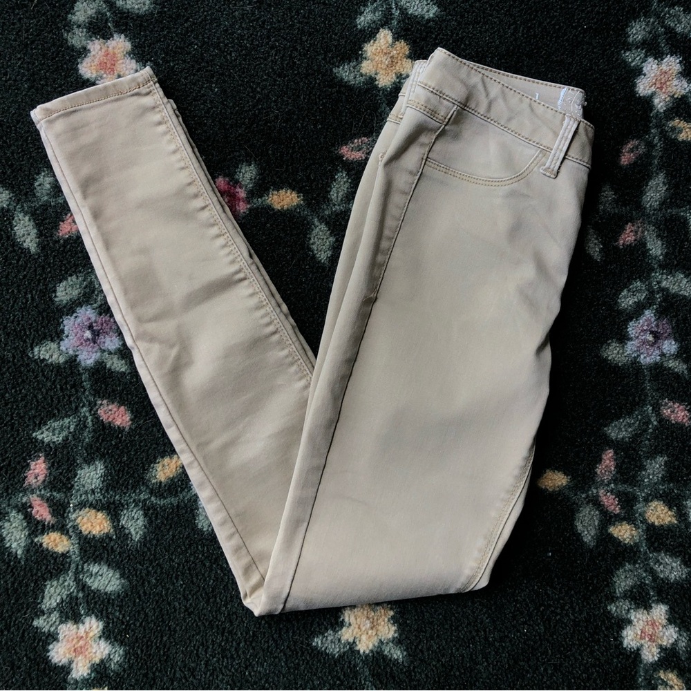 SO Tan Jeggings for Juniors